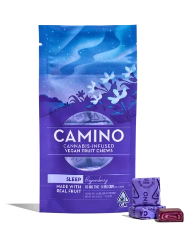 Camino 10:5 CBN Sleep Boysenberry fruit chews