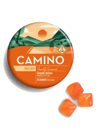 Camino Freshly Squeezed CBG Relief Gummies