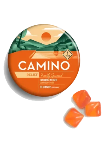 Camino Freshly Squeezed CBG Relief Gummies