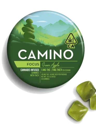 Camino Green Apple THCV Gummies