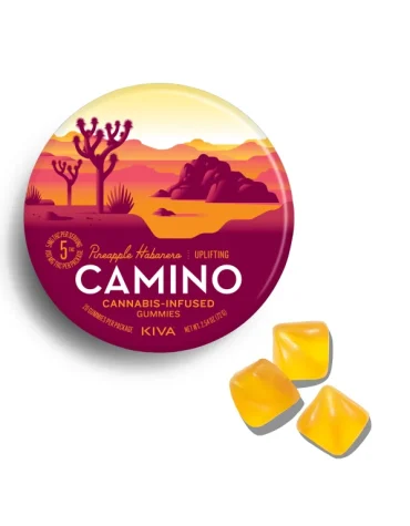 Camino Pineapple Habanero Uplifting Gummies