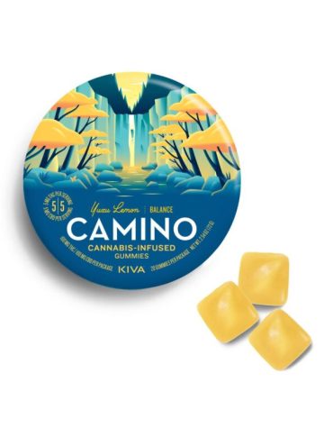 Camino Yuzu Lemon CBD Balance Gummies